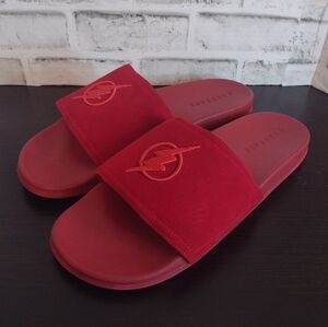 STNDRD Standard Monaco Justice League DC Comics Flash Red Mens Slides Sandals 13